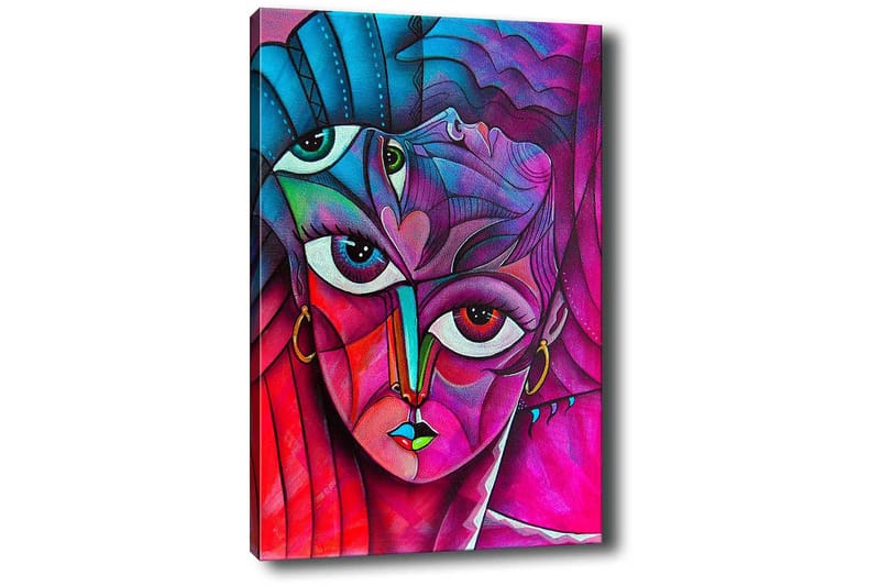 Dekorativ Canvastavla 50x70 cm - Flerfärgad - Inredning - Tavlor & konst - Canvastavlor