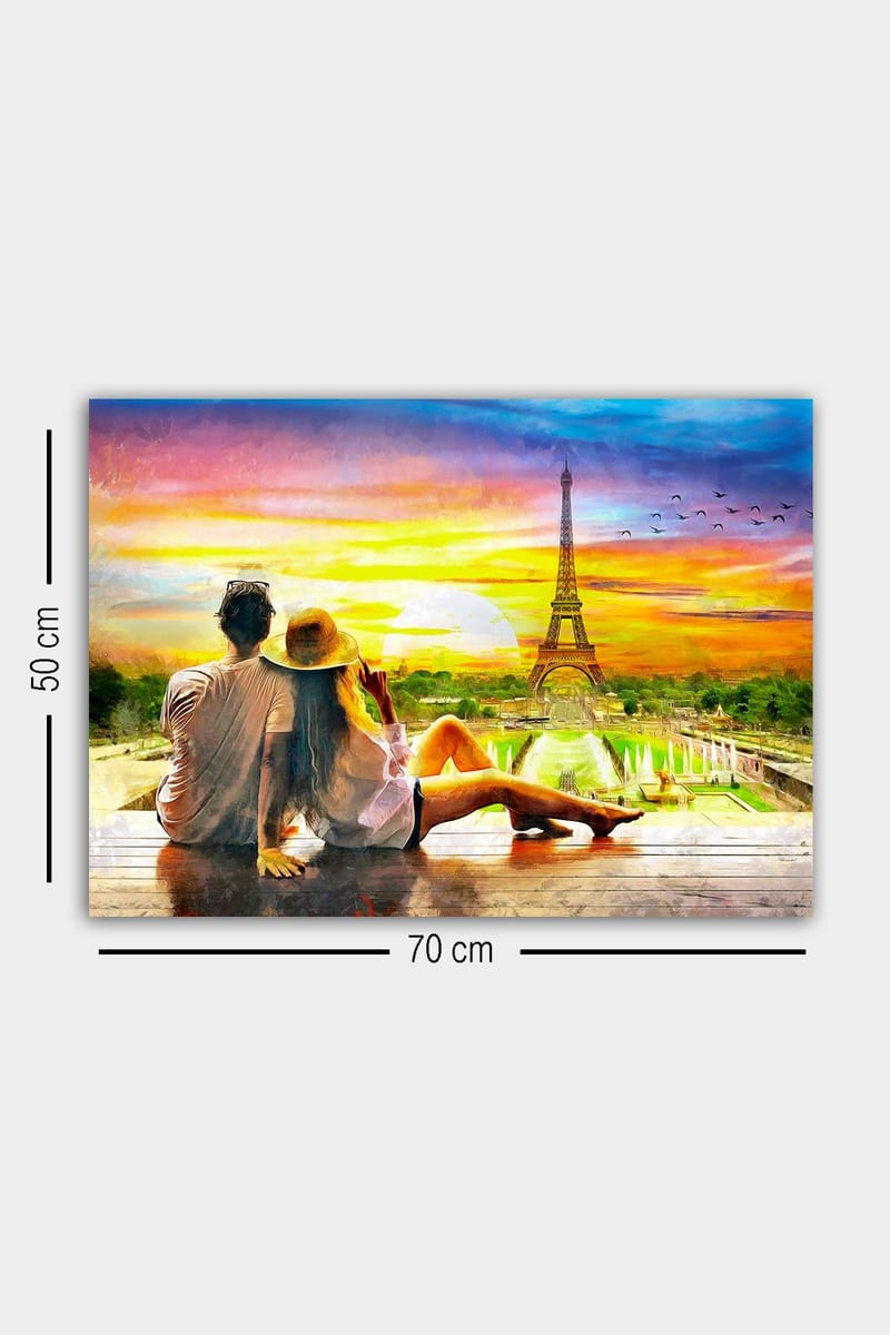 Dekorativ Canvastavla 50x70 cm - Flerfärgad - Inredning - Tavlor & konst - Canvastavlor