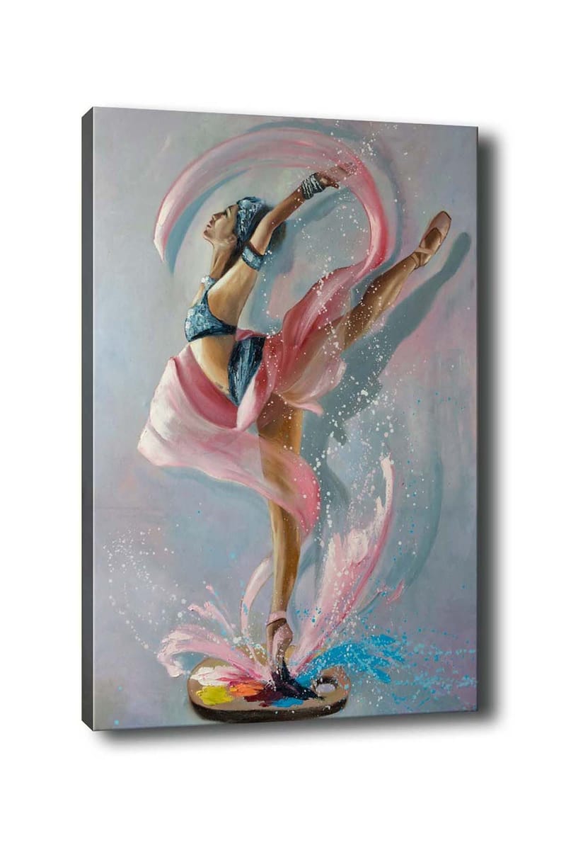 Dekorativ Canvastavla 50x70 cm, Flerfärgad