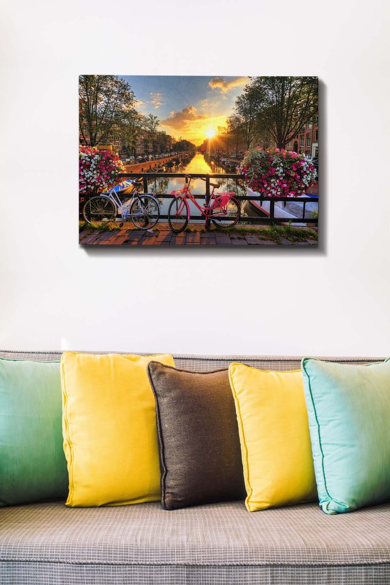 Dekorativ Canvastavla 50x70 cm - Flerfärgad - Inredning - Tavlor & konst - Canvastavlor