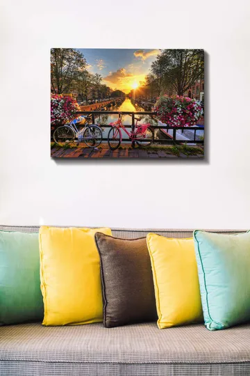 Dekorativ Canvastavla 50x70 cm - Flerfärgad - Inredning - Tavlor & konst - Canvastavlor