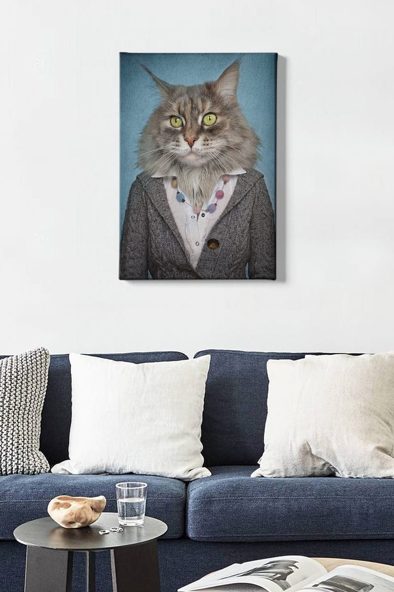 Dekorativ Canvastavla 50x70 cm - Flerfärgad - Inredning - Tavlor & konst - Canvastavlor