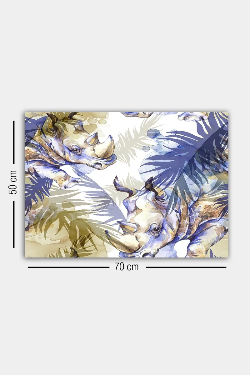 Dekorativ Canvastavla 50x70 cm - Flerfärgad - Inredning - Tavlor & konst - Canvastavlor