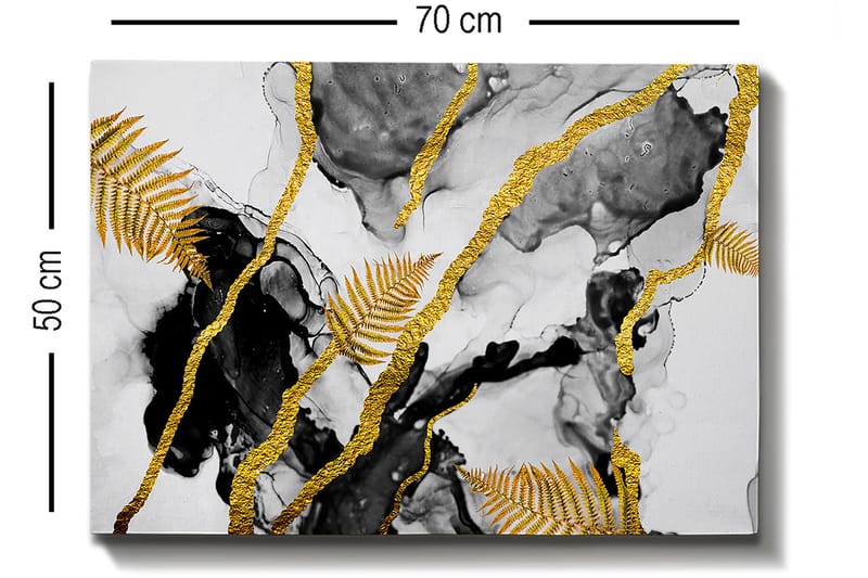 Dekorativ Canvastavla 50x70 cm - Flerfärgad - Inredning - Tavlor & konst - Canvastavlor