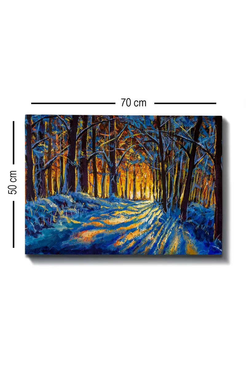 Dekorativ Canvastavla 50x70 cm - Flerfärgad - Inredning - Tavlor & konst - Canvastavlor