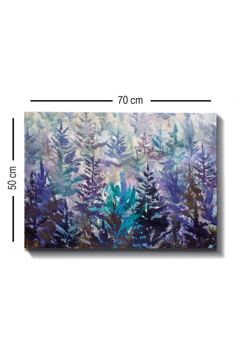 Dekorativ Canvastavla 50x70 cm - Flerfärgad - Inredning - Tavlor & konst - Canvastavlor