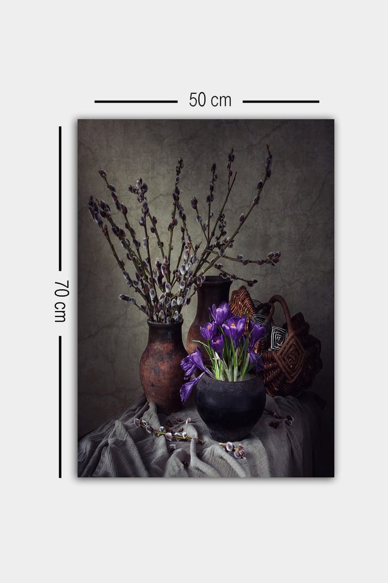 Dekorativ Canvastavla 50x70 cm - Flerfärgad - Inredning - Tavlor & konst - Canvastavlor