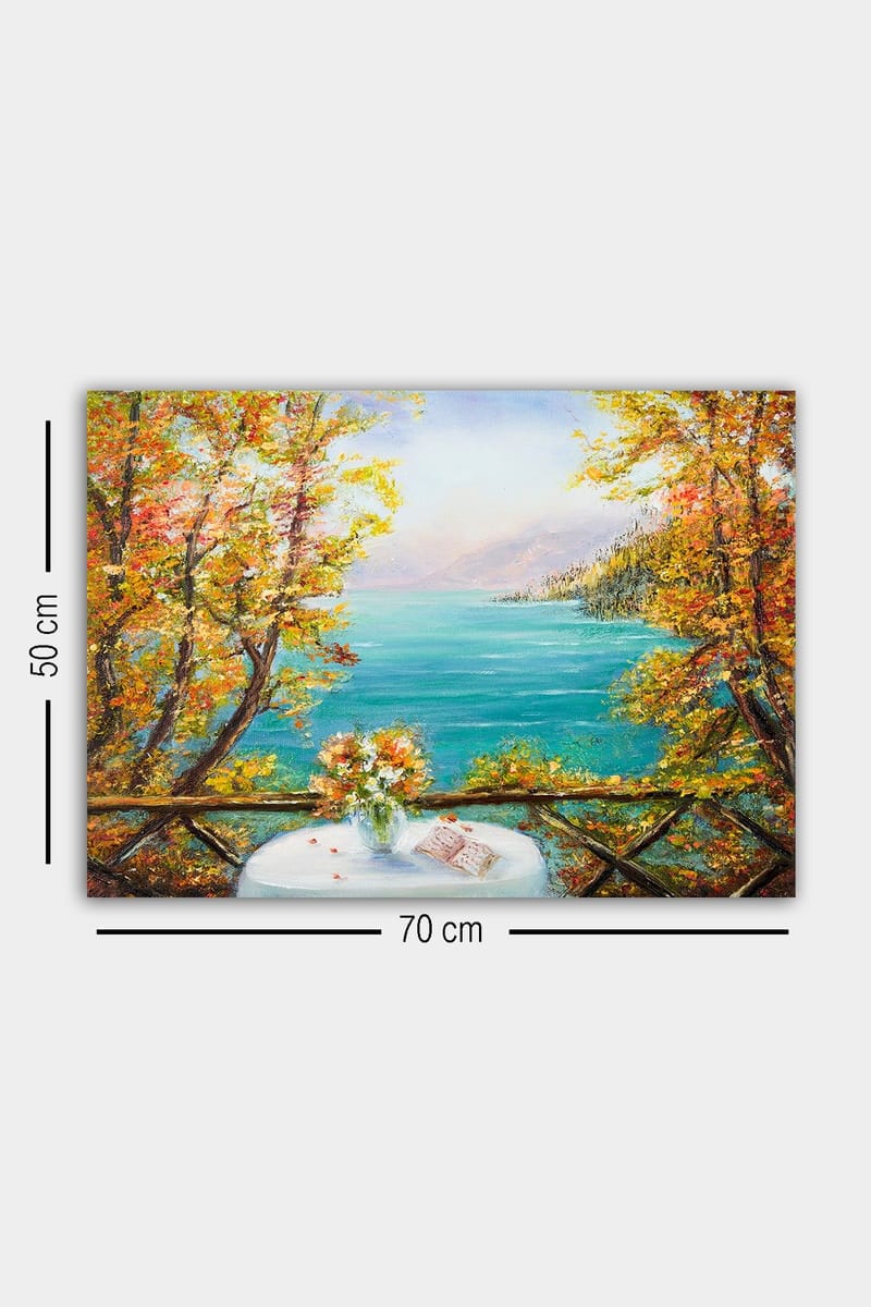 Dekorativ Canvastavla 50x70 cm - Flerfärgad - Inredning - Tavlor & konst - Canvastavlor