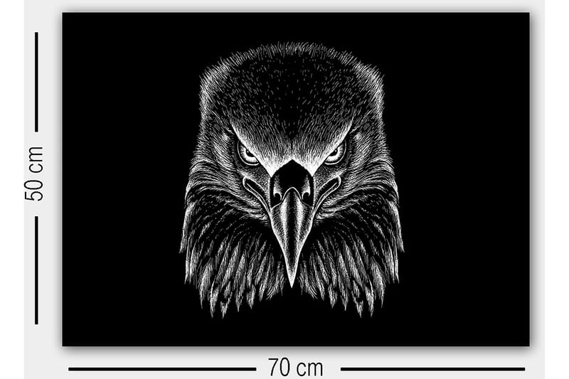 Dekorativ Canvastavla 50x70 cm - Flerfärgad - Inredning - Tavlor & konst - Canvastavlor