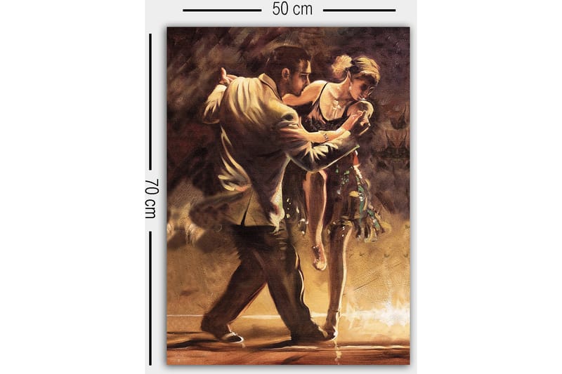 Dekorativ Canvastavla 50x70 cm - Flerfärgad - Inredning - Tavlor & konst - Canvastavlor