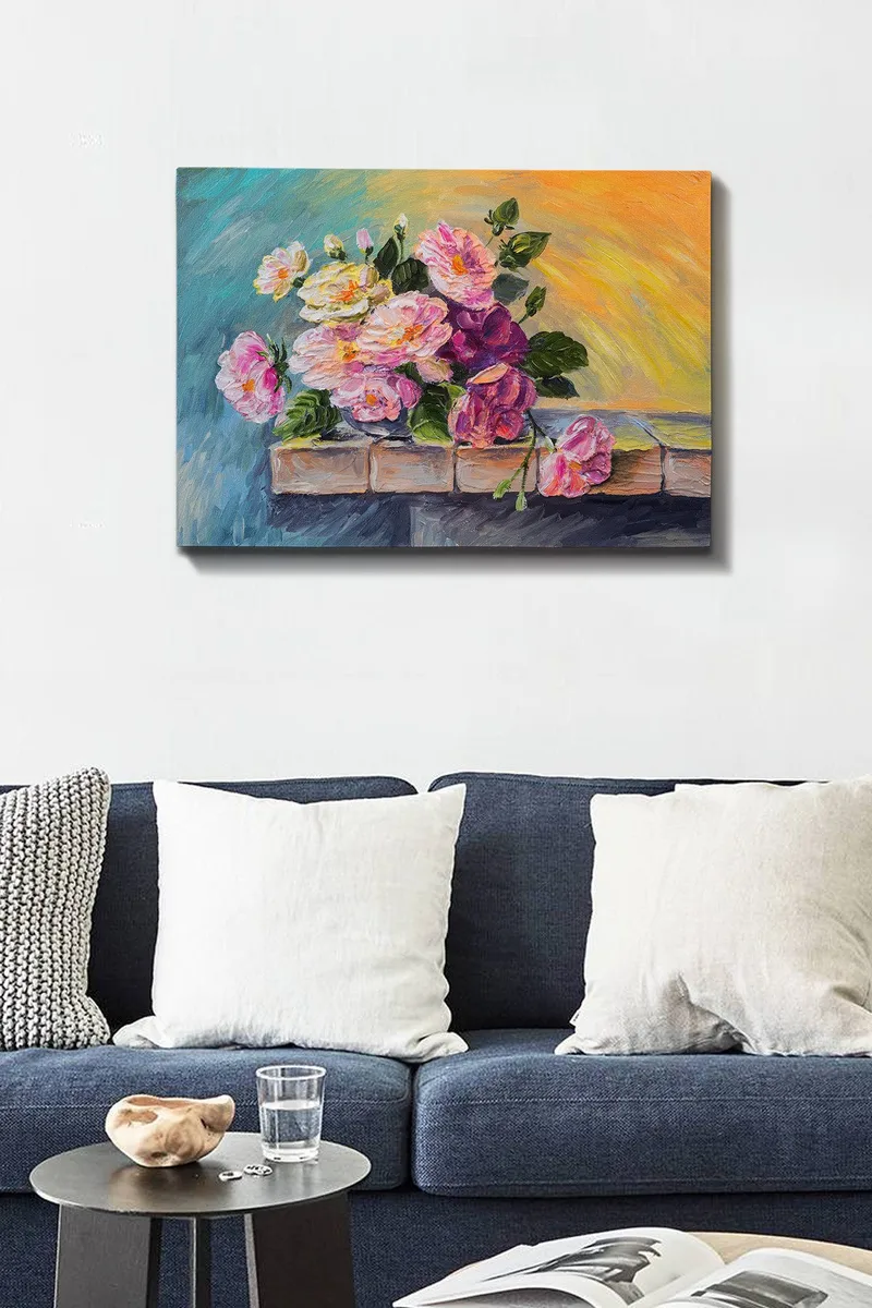 Dekorativ Canvastavla 50x70 cm - Flerfärgad - Inredning - Tavlor & konst - Canvastavlor