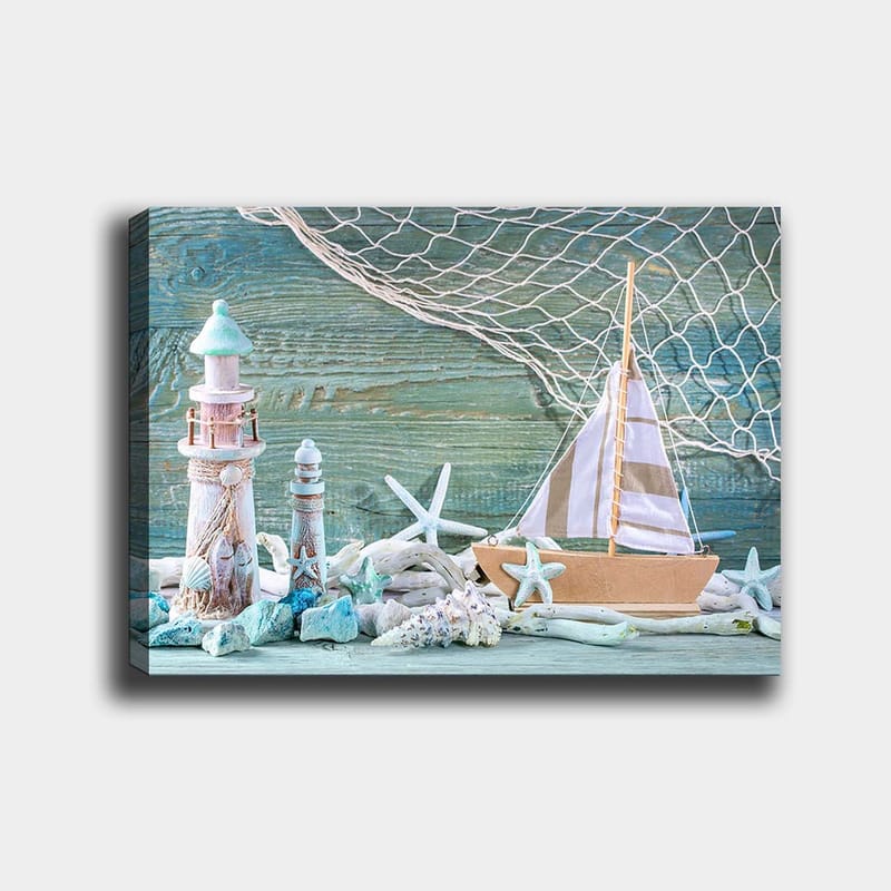 Dekorativ Canvastavla 70x100 cm - Flerfärgad - Inredning - Tavlor & konst - Canvastavlor
