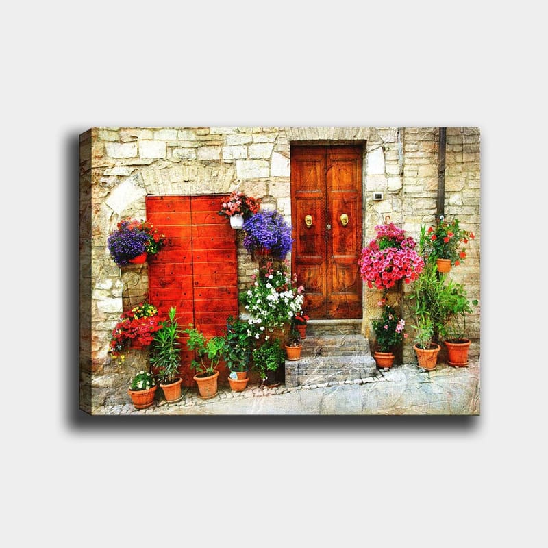 Dekorativ Canvastavla 70x100 cm - Flerfärgad - Inredning - Tavlor & konst - Canvastavlor