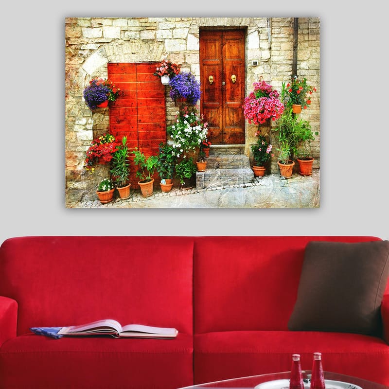 Dekorativ Canvastavla 70x100 cm - Flerfärgad - Inredning - Tavlor & konst - Canvastavlor
