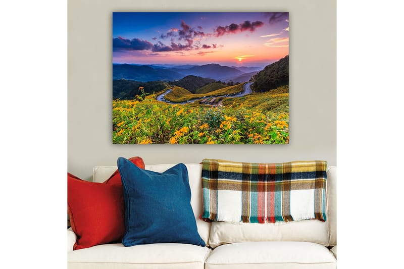 Dekorativ Canvastavla 70x100 cm - Flerfärgad - Inredning - Tavlor & konst - Canvastavlor
