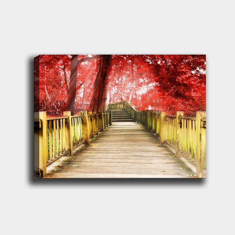 Dekorativ Canvastavla 70x100 cm - Flerfärgad - Inredning - Tavlor & konst - Canvastavlor