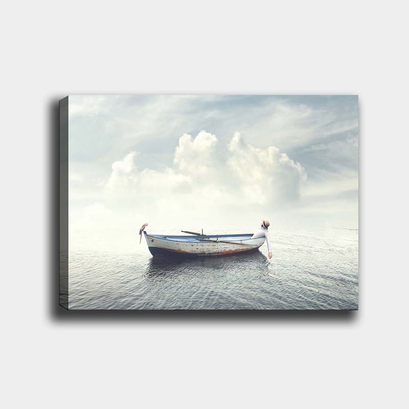 Dekorativ Canvastavla 70x100 cm - Flerfärgad - Inredning - Tavlor & konst - Canvastavlor