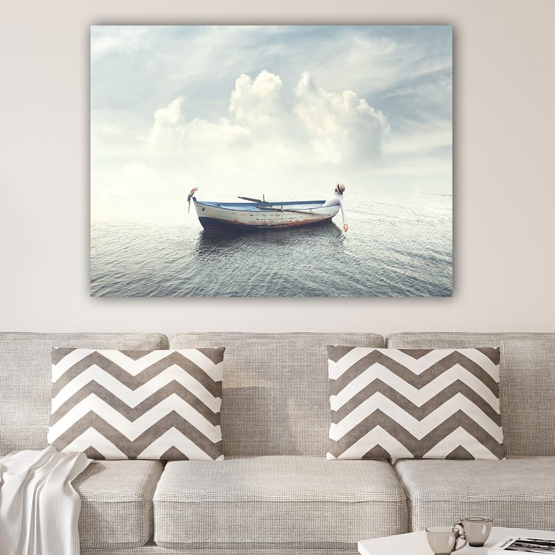 Dekorativ Canvastavla 70x100 cm - Flerfärgad - Inredning - Tavlor & konst - Canvastavlor