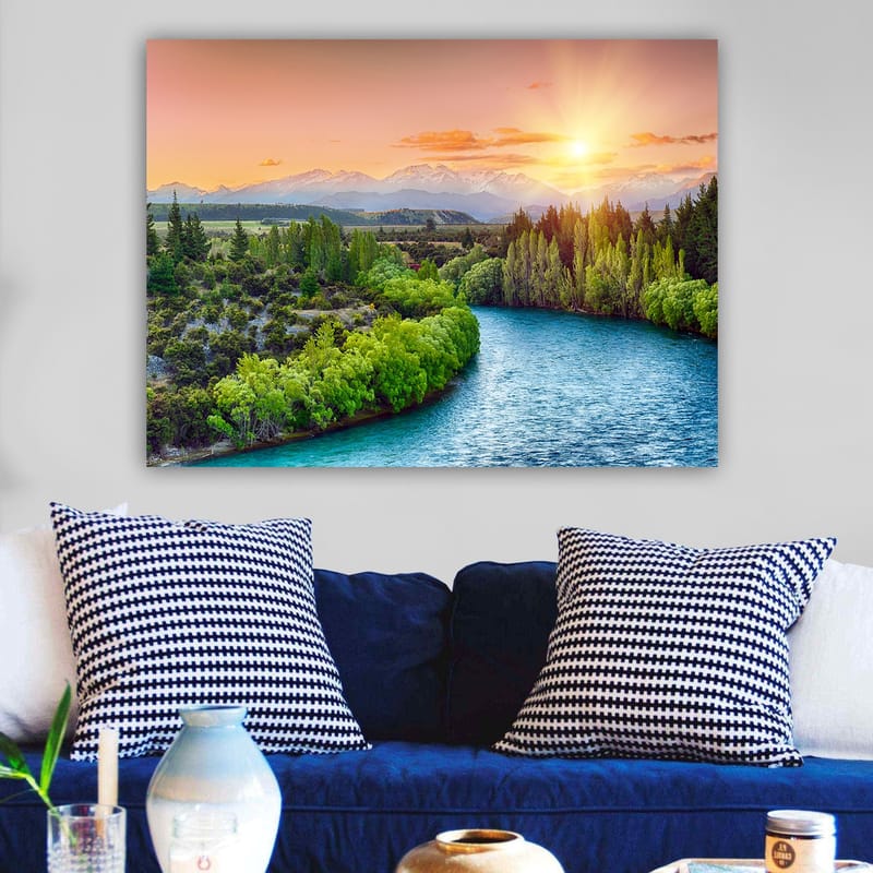 Dekorativ Canvastavla 70x100 cm - Flerfärgad - Inredning - Tavlor & konst - Canvastavlor