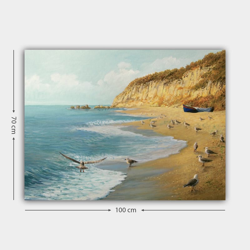 Dekorativ Canvastavla 70x100 cm - Flerfärgad - Inredning - Tavlor & konst - Canvastavlor