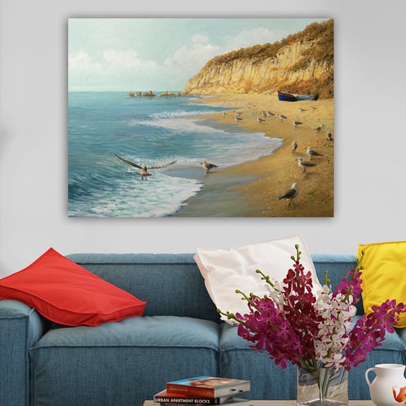 Dekorativ Canvastavla 70x100 cm - Flerfärgad - Inredning - Tavlor & konst - Canvastavlor