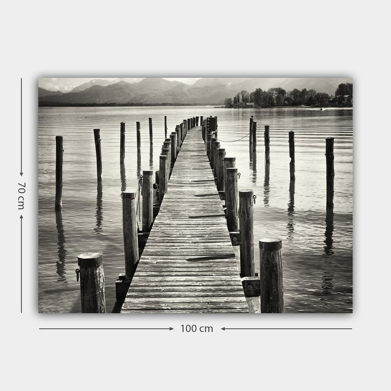 Dekorativ Canvastavla 70x100 cm - Flerfärgad - Inredning - Tavlor & konst - Canvastavlor