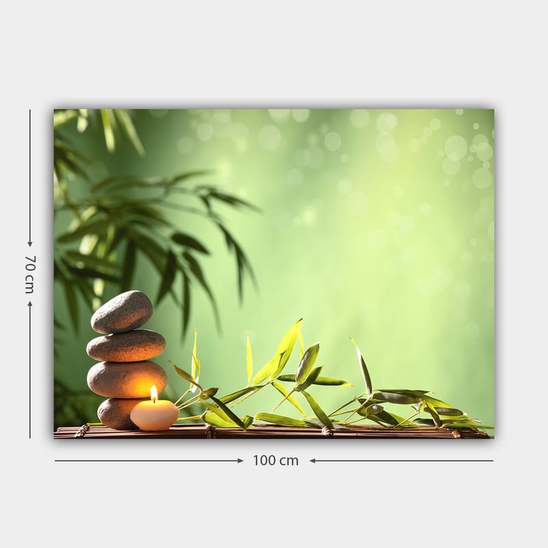 Dekorativ Canvastavla 70x100 cm - Flerfärgad - Inredning - Tavlor & konst - Canvastavlor