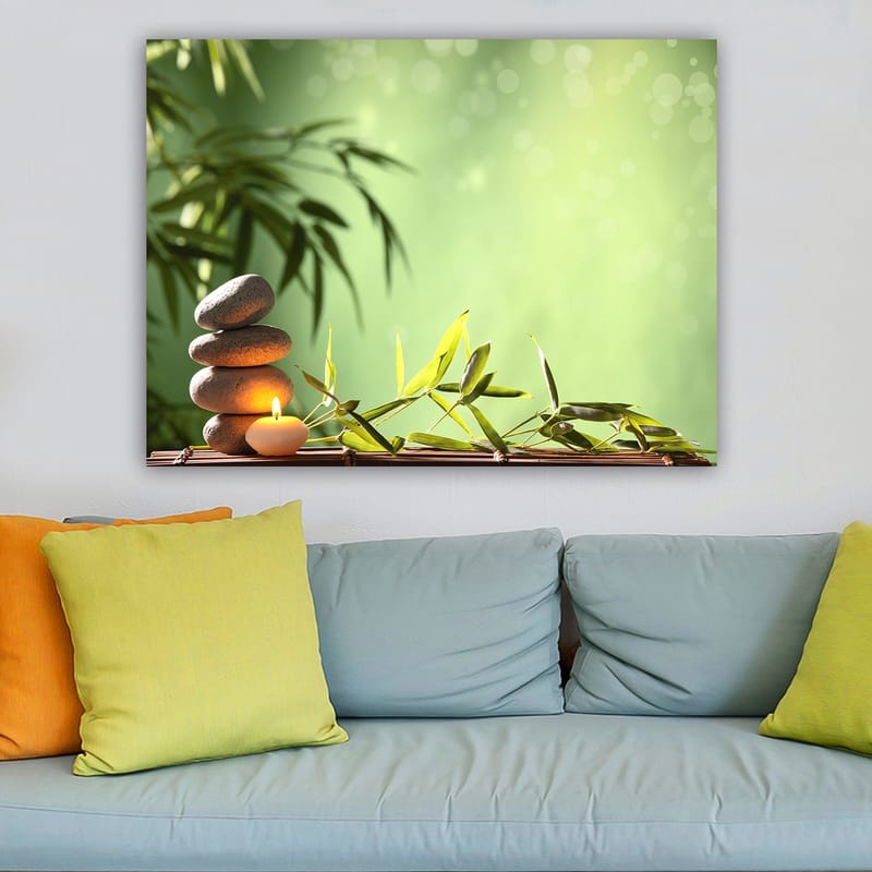 Dekorativ Canvastavla 70x100 cm - Flerfärgad - Inredning - Tavlor & konst - Canvastavlor