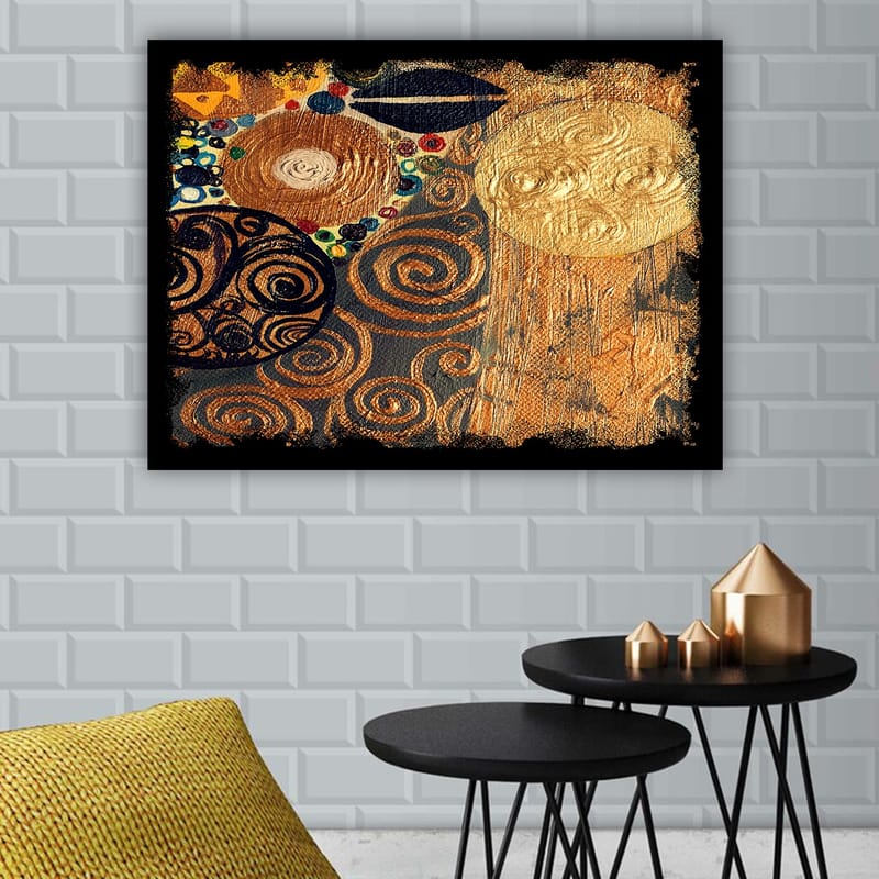 Dekorativ Canvastavla 70x100 cm - Flerfärgad - Inredning - Tavlor & konst - Canvastavlor