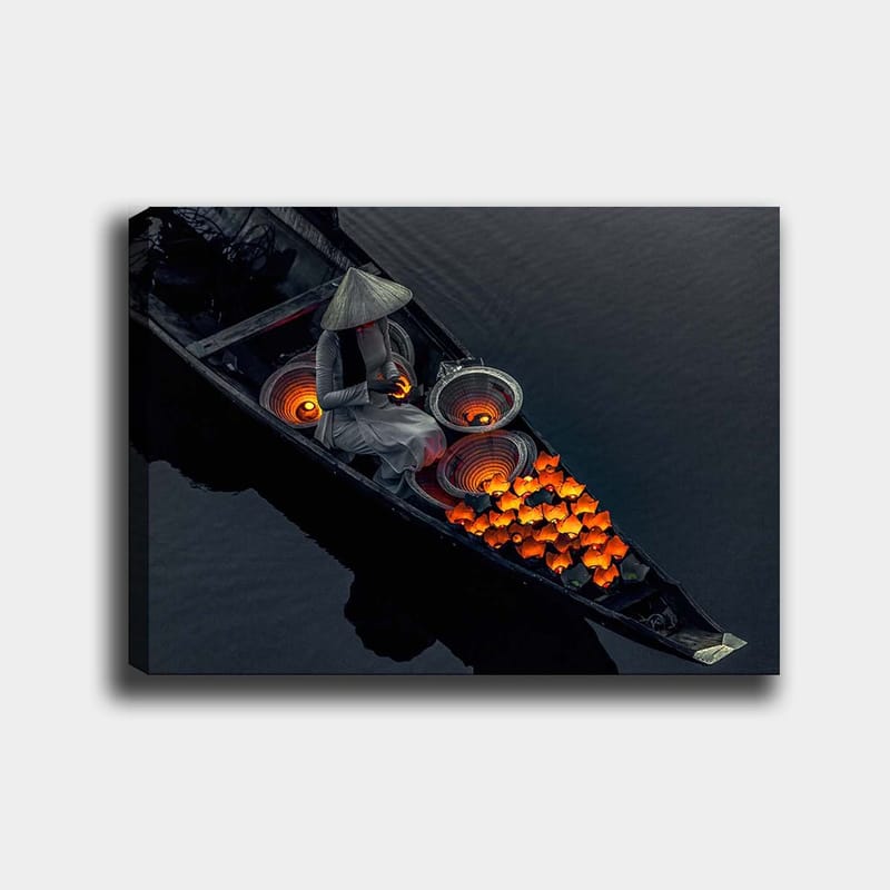 Dekorativ Canvastavla 70x100 cm - Flerfärgad - Inredning - Tavlor & konst - Canvastavlor