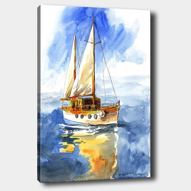 Dekorativ Canvastavla 70x100 cm - Flerfärgad - Inredning - Tavlor & konst - Canvastavlor
