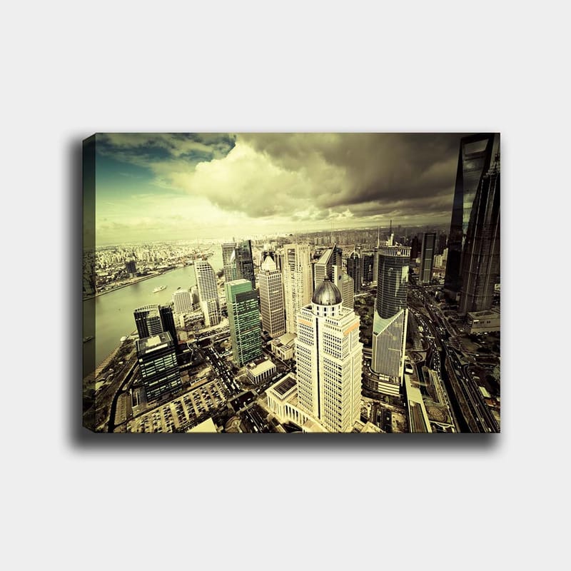 Dekorativ Canvastavla 70x100 cm - Flerfärgad - Inredning - Tavlor & konst - Canvastavlor