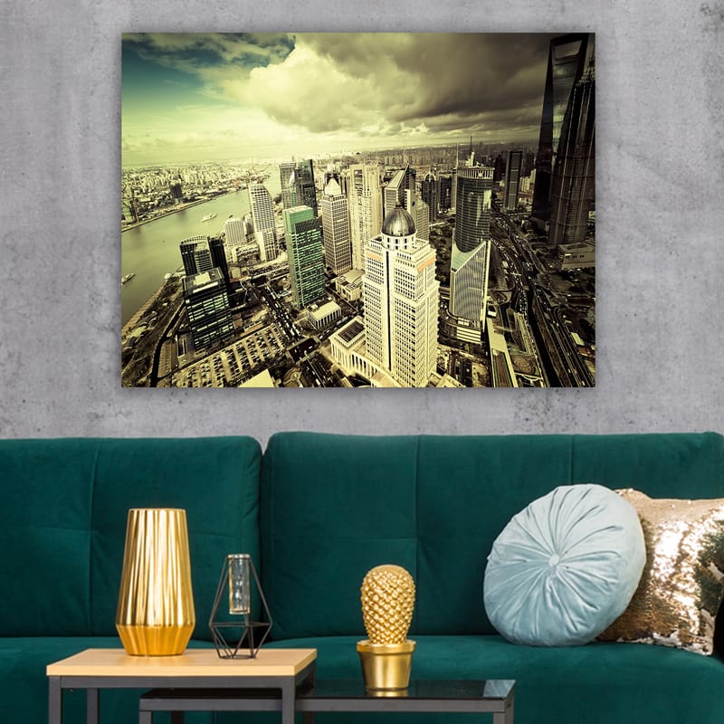 Dekorativ Canvastavla 70x100 cm - Flerfärgad - Inredning - Tavlor & konst - Canvastavlor