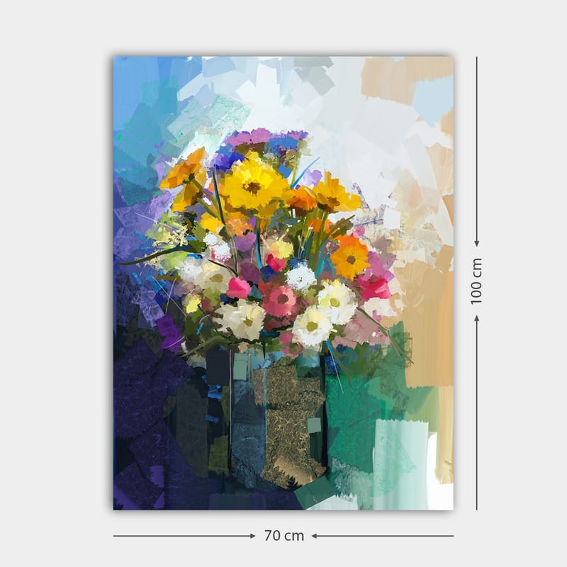 Dekorativ Canvastavla 70x100 cm - Flerfärgad - Inredning - Tavlor & konst - Canvastavlor