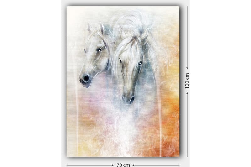 Dekorativ Canvastavla 70x100 cm - Flerfärgad - Inredning - Tavlor & konst - Canvastavlor