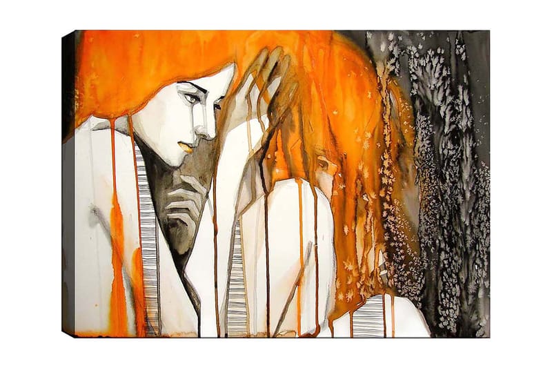 Dekorativ Canvastavla 70x100 cm - Flerfärgad - Inredning - Tavlor & konst - Canvastavlor