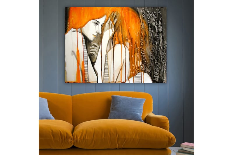 Dekorativ Canvastavla 70x100 cm - Flerfärgad - Inredning - Tavlor & konst - Canvastavlor