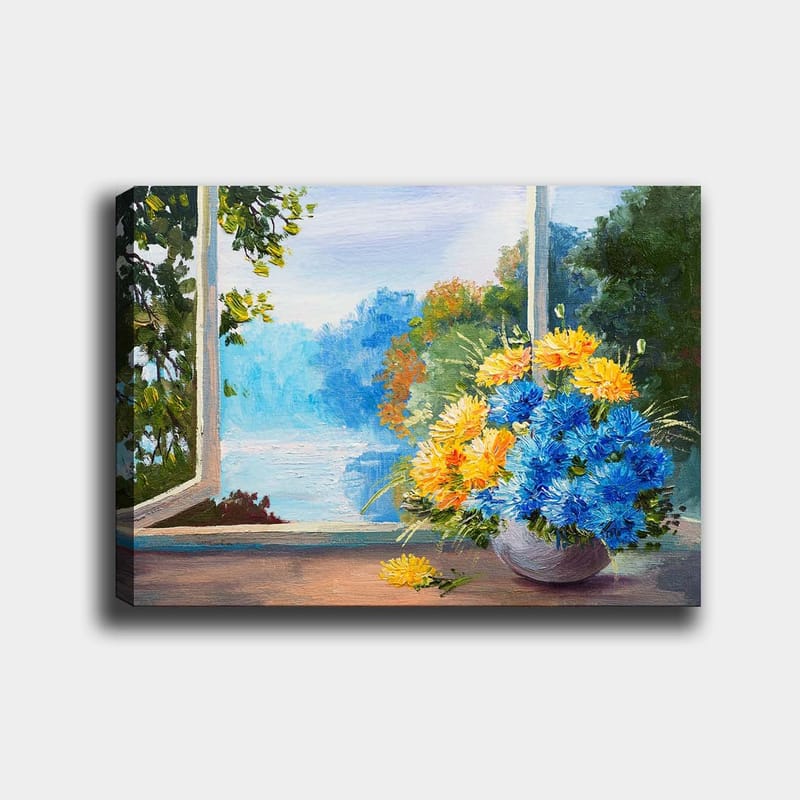 Dekorativ Canvastavla 70x100 cm - Flerfärgad - Inredning - Tavlor & konst - Canvastavlor