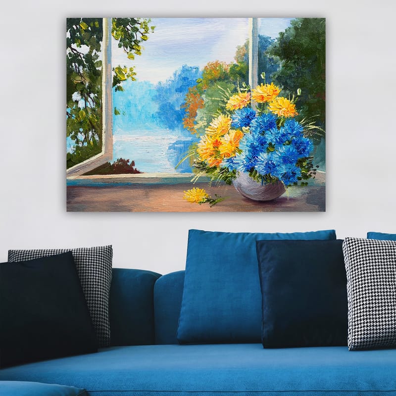 Dekorativ Canvastavla 70x100 cm - Flerfärgad - Inredning - Tavlor & konst - Canvastavlor