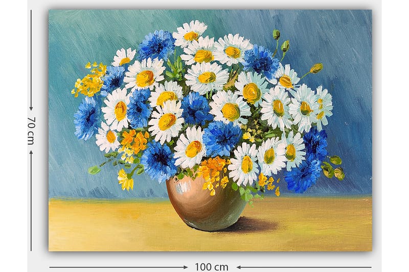 Dekorativ Canvastavla 70x100 cm - Flerfärgad - Inredning - Tavlor & konst - Canvastavlor