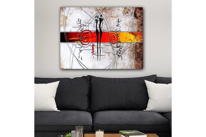 Dekorativ Canvastavla 70x100 cm - Flerfärgad - Inredning - Tavlor & konst - Canvastavlor