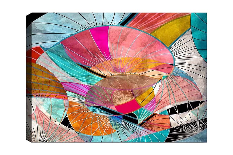 Dekorativ Canvastavla 70x100 cm - Flerfärgad - Inredning - Tavlor & konst - Canvastavlor