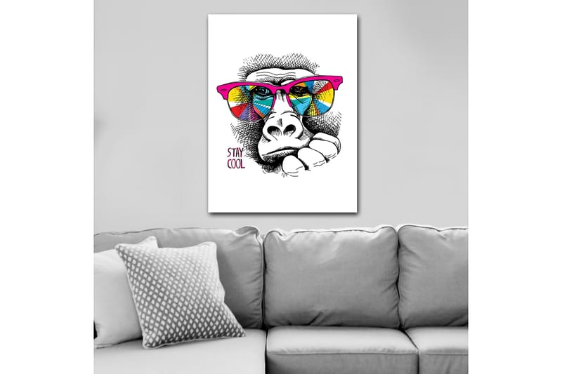 Dekorativ Canvastavla 70x100 cm - Flerfärgad - Inredning - Tavlor & konst - Canvastavlor