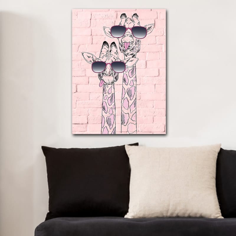 Dekorativ Canvastavla 70x100 cm - Flerfärgad - Inredning - Tavlor & konst - Canvastavlor