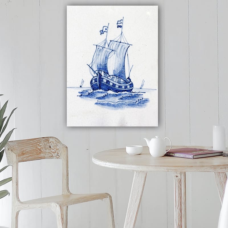 Dekorativ Canvastavla 70x100 cm - Flerfärgad - Inredning - Tavlor & konst - Canvastavlor