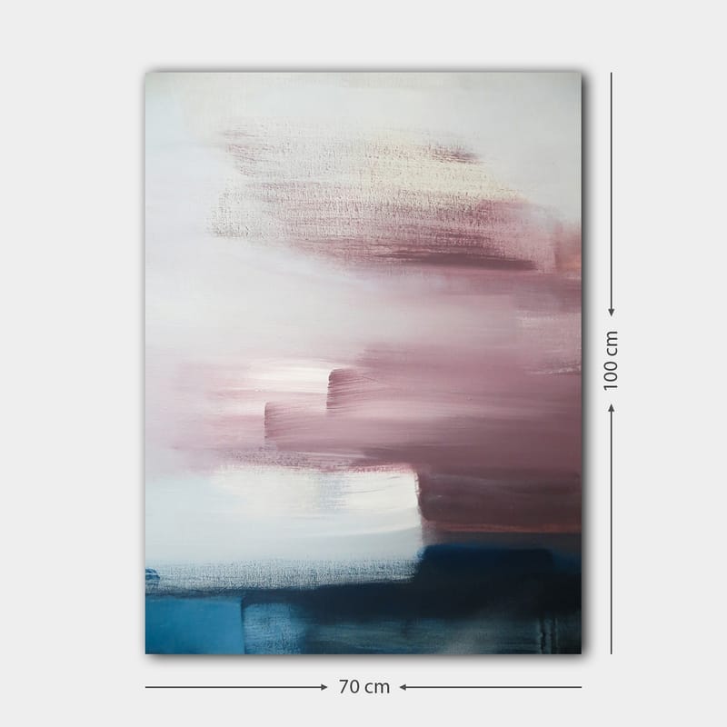 Dekorativ Canvastavla 70x100 cm - Flerfärgad - Inredning - Tavlor & konst - Canvastavlor
