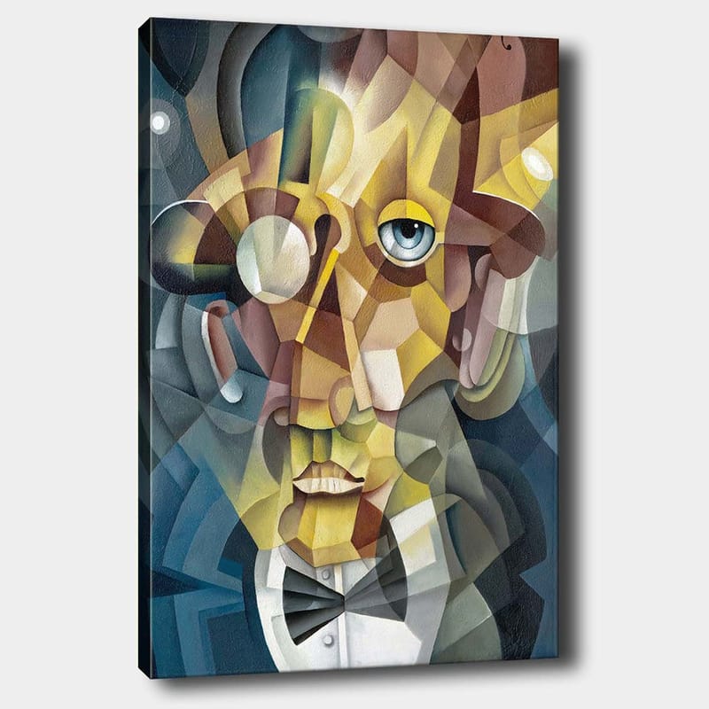 Dekorativ Canvastavla 70x100 cm - Flerfärgad - Inredning - Tavlor & konst - Canvastavlor