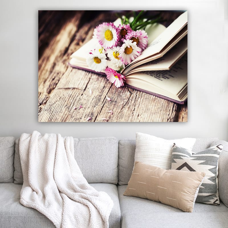 Dekorativ Canvastavla 70x100 cm - Flerfärgad - Inredning - Tavlor & konst - Canvastavlor