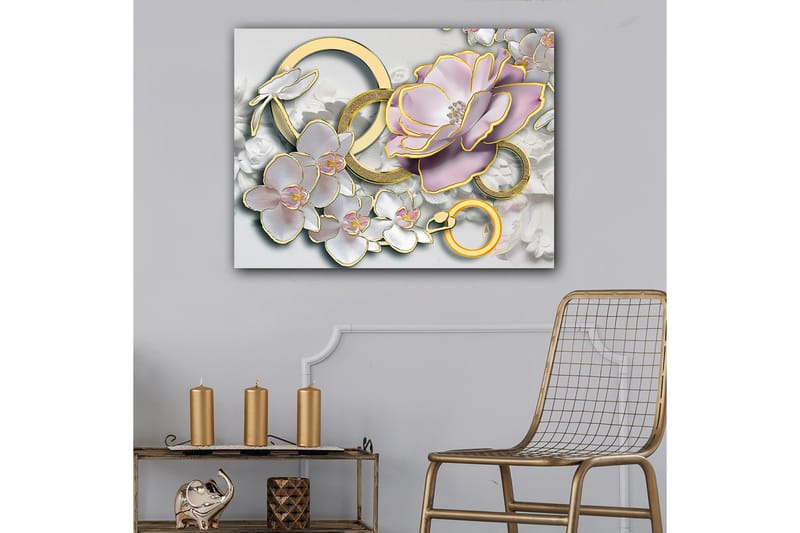 Dekorativ Canvastavla 70x100 cm - Flerfärgad - Inredning - Tavlor & konst - Canvastavlor