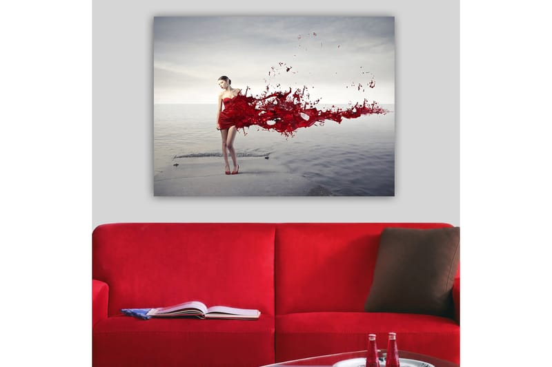 Dekorativ Canvastavla 70x100 cm - Flerfärgad - Inredning - Tavlor & konst - Canvastavlor